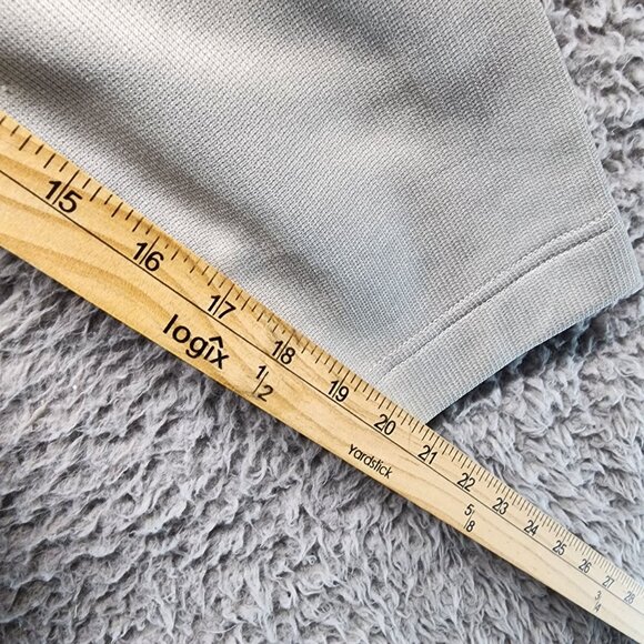 BCG Shirt Mens XL Gray Golf Pullover Long Sleeve Gray 100% Polyester Casual - Picture 7 of 9